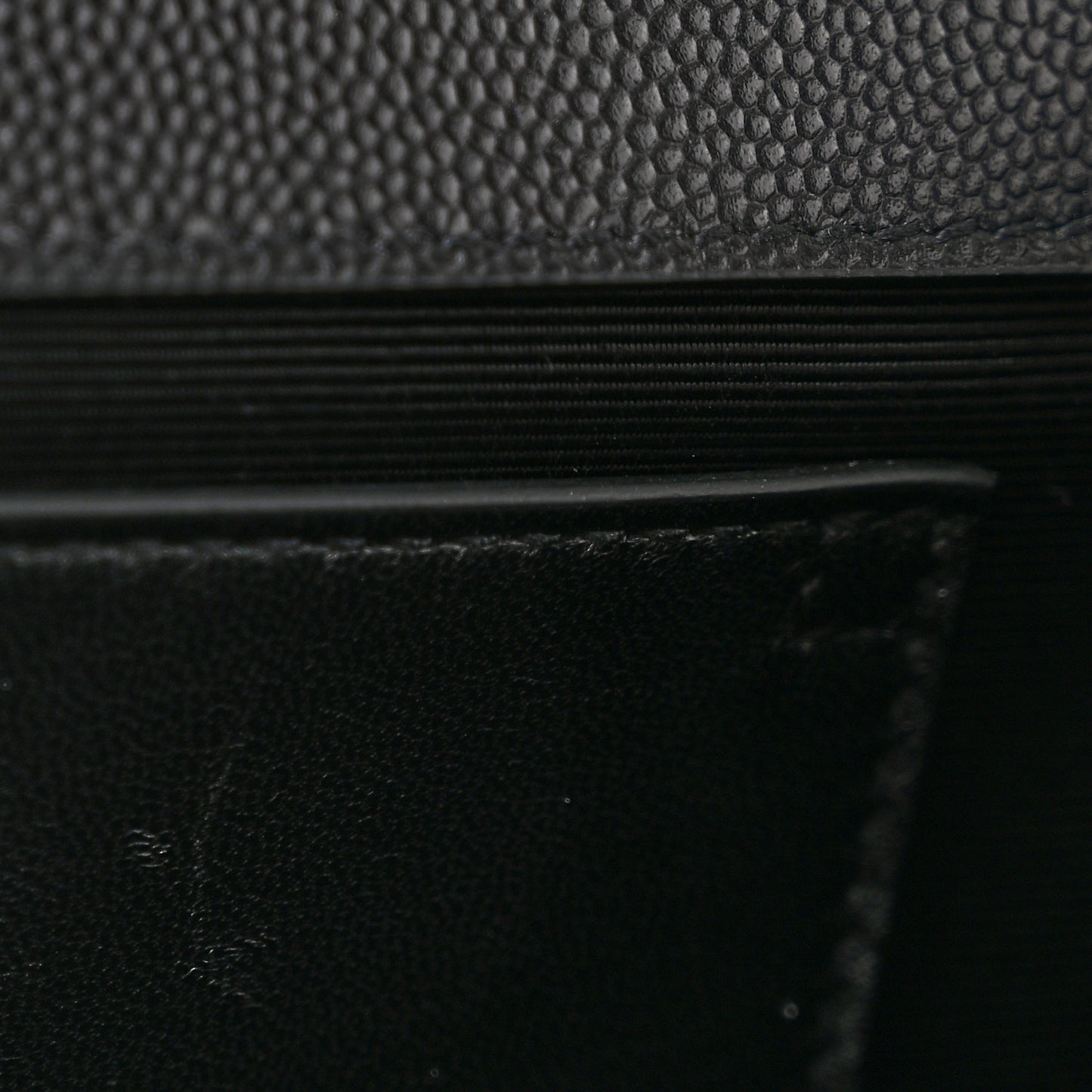 Grain De Poudre Monogram Cassandre Clutch Black