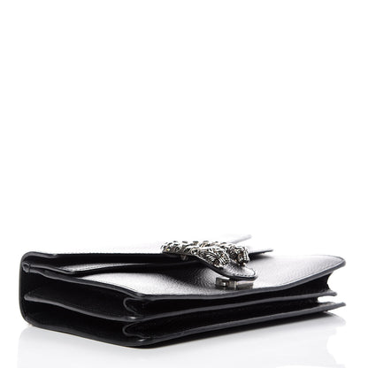 Gucci Pebbled Calfskin Small Dionysus Shoulder Bag Black 4 of 11