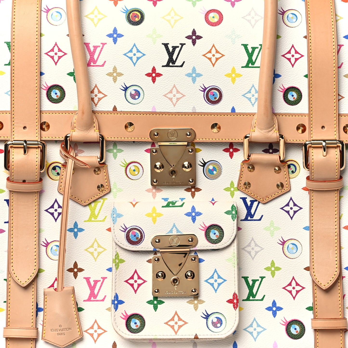 Monogram Multicolor Murakami Eye Dare You White
