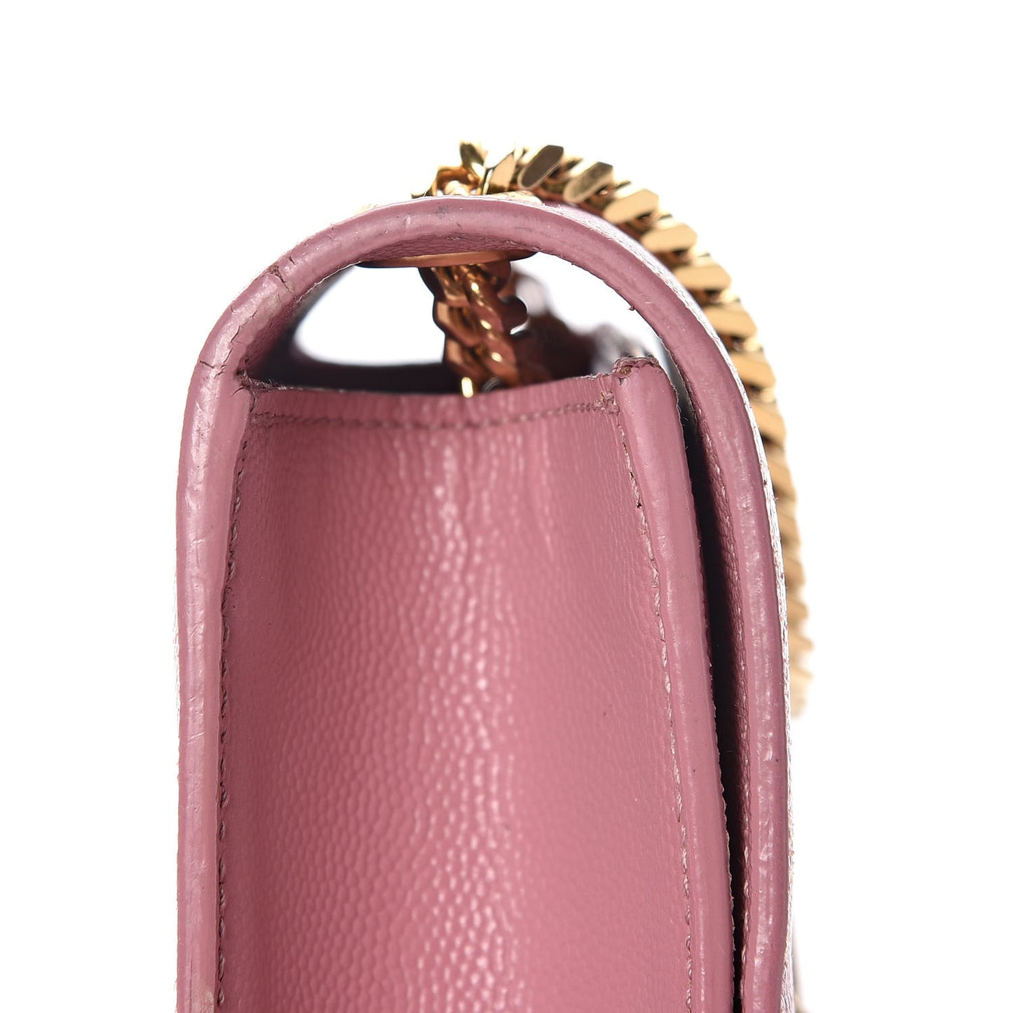 Grain De Poudre Small Classic Monogram Kate Satchel Old Rose