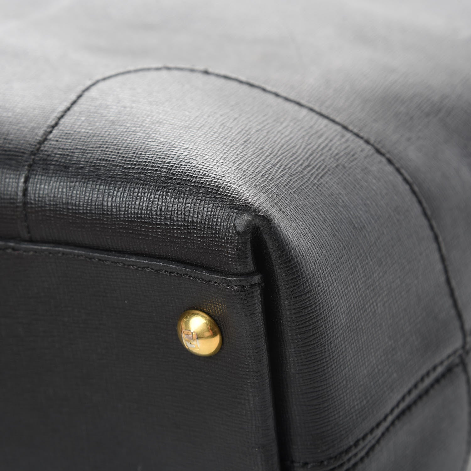 Fendi Vitello Elite Chameleon Shopper Tote Black 11 of 13