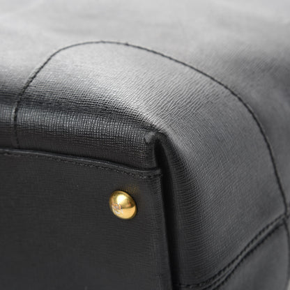 Fendi Vitello Elite Chameleon Shopper Tote Black 11 of 13