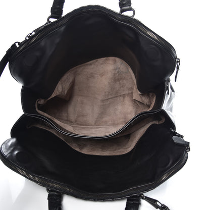 Bottega Veneta Calfskin Intrecciato Large Leggero Tote Black 7 of 11