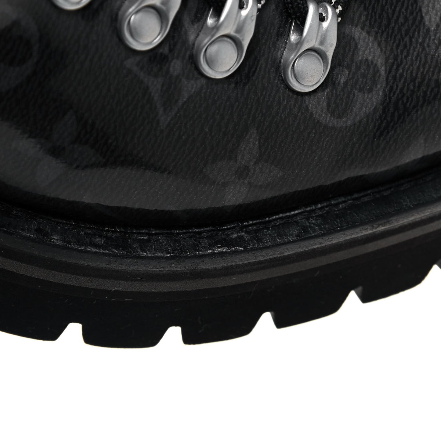 Monogram Eclipse Glaze Outland Ankle Boots 8