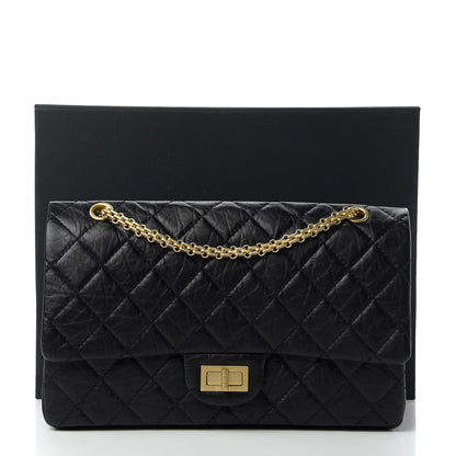 Chanel Aged Calfskin Quilted 2.55 Reissue 227 Flap Black 11 of 11