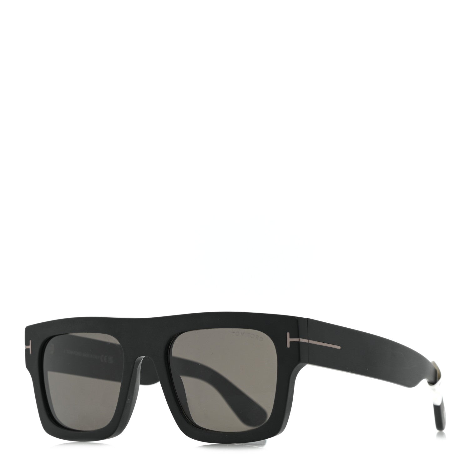 Tom Ford Acetate Fausto Sunglasses TF711 Black 1 of 7