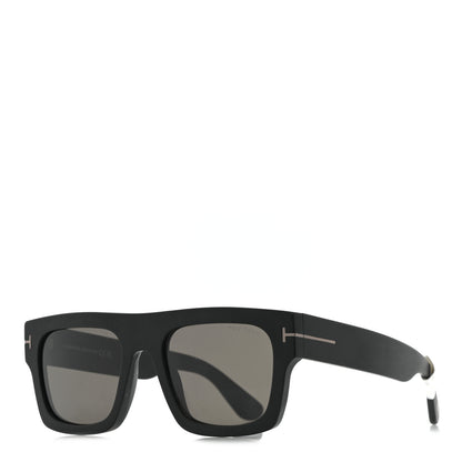 Tom Ford Acetate Fausto Sunglasses TF711 Black 1 of 7