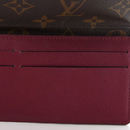 Louis Vuitton Monogram Josephine Wallet Fuchsia 10 of 11