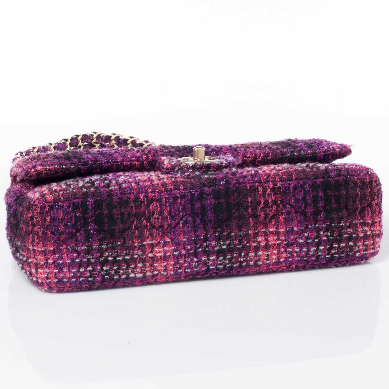 Chanel Tweed Medium Double Flap 5 of 10