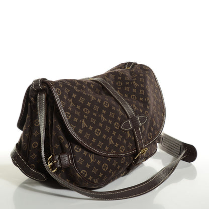 Louis Vuitton Monogram Mini Lin Saumur Ebene 3 of 7