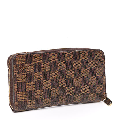 Louis Vuitton Damier Ebene Zippy Wallet 3 of 9