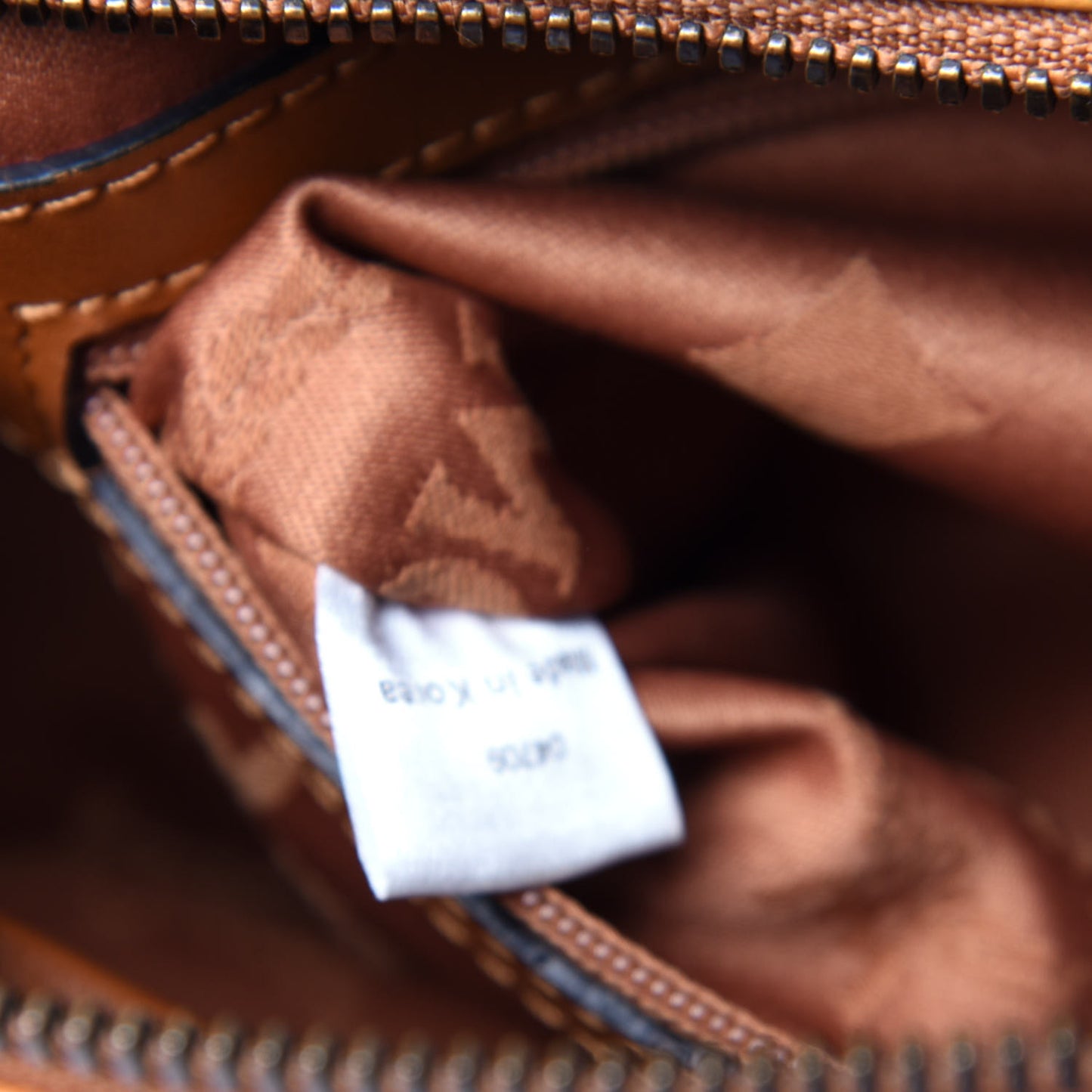 Visetos Barrel Bag Cognac