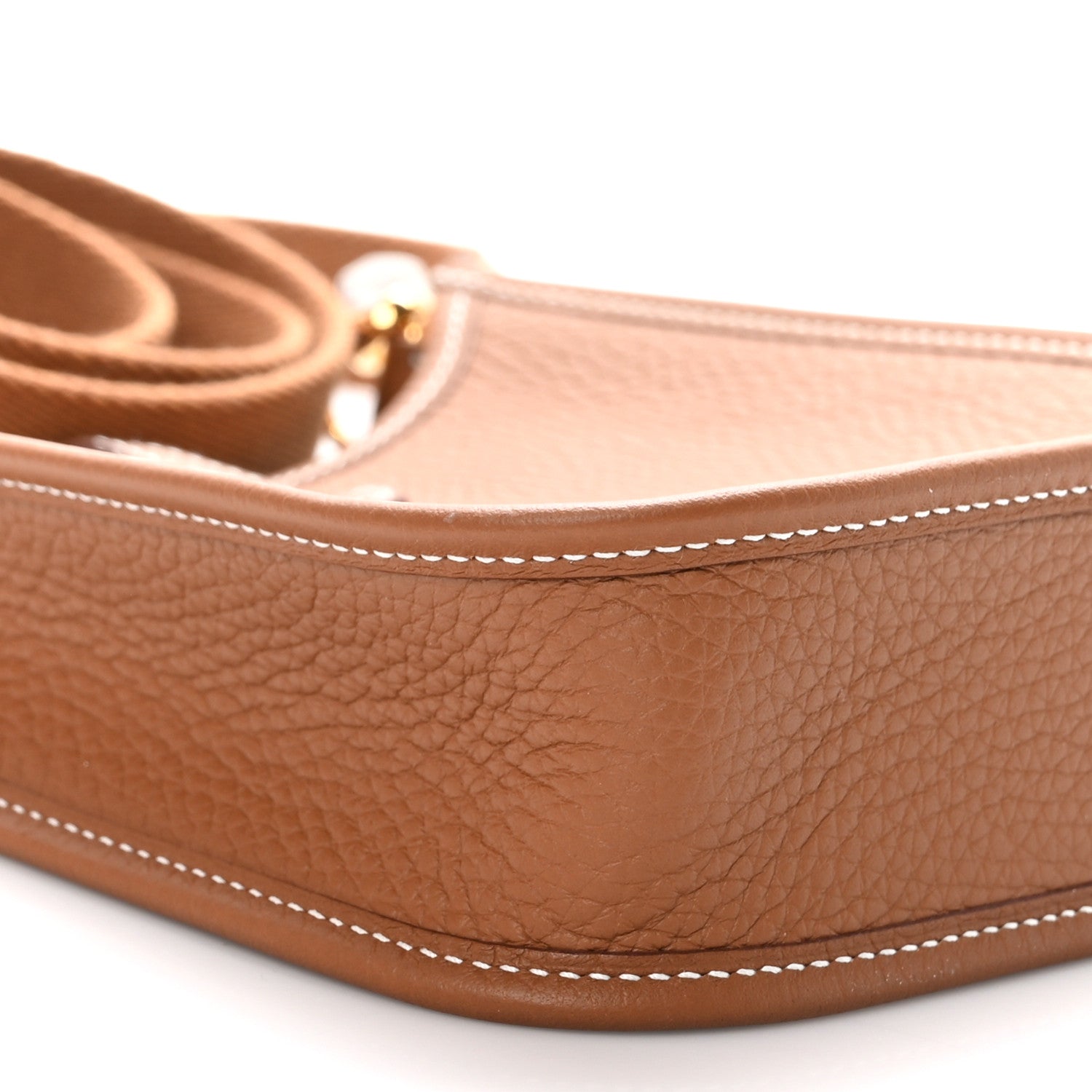 Hermes Taurillon Clemence Evelyne TPM Gold 9 of 11