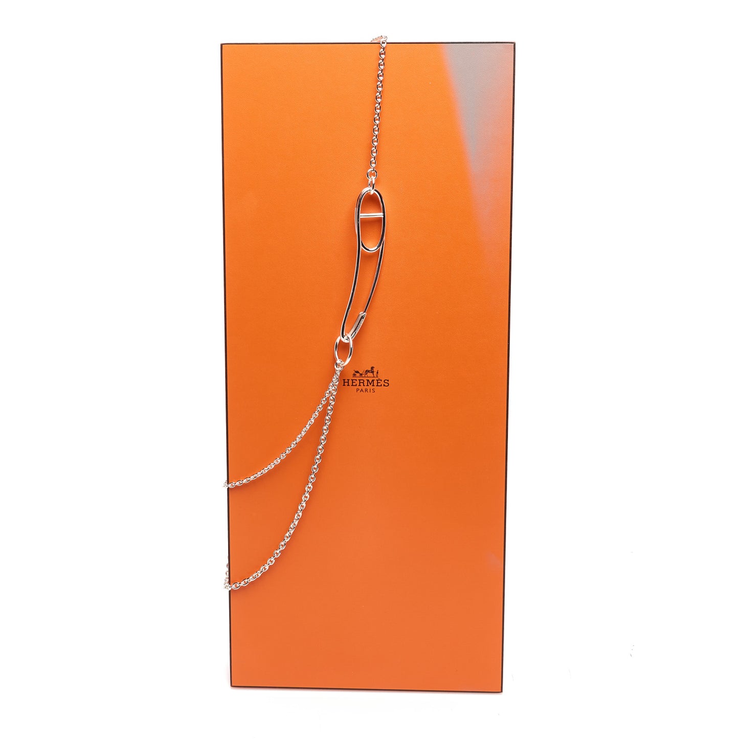 Sterling Silver Chaine d'Ancre Punk Long Necklace