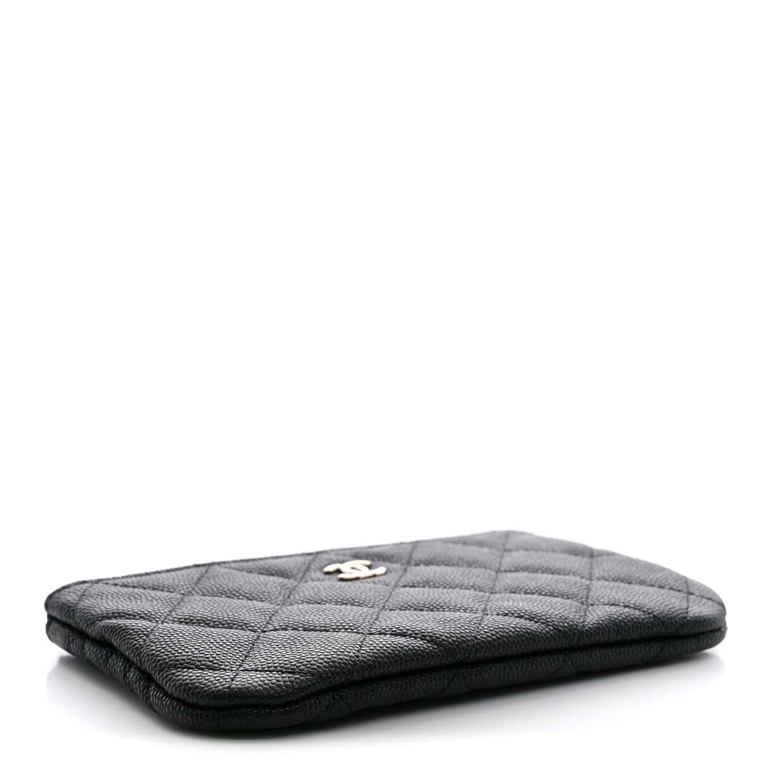 Chanel Caviar Quilted Small Cosmetic Case Black 4 of 8