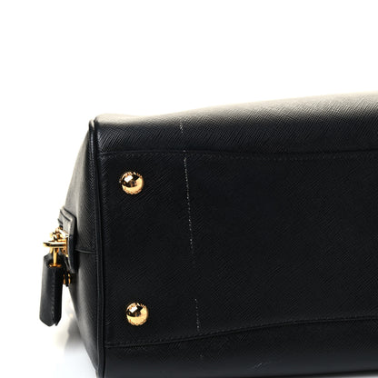 Prada Saffiano Lux Bowler Black 5 of 5