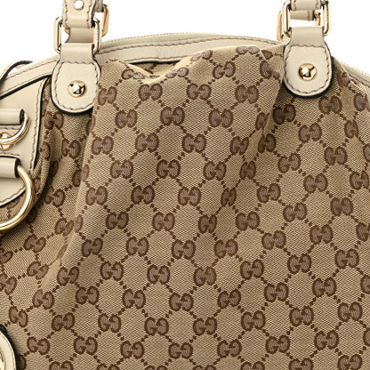 Gucci Monogram Medium Sukey Boston Off White 8 of 13