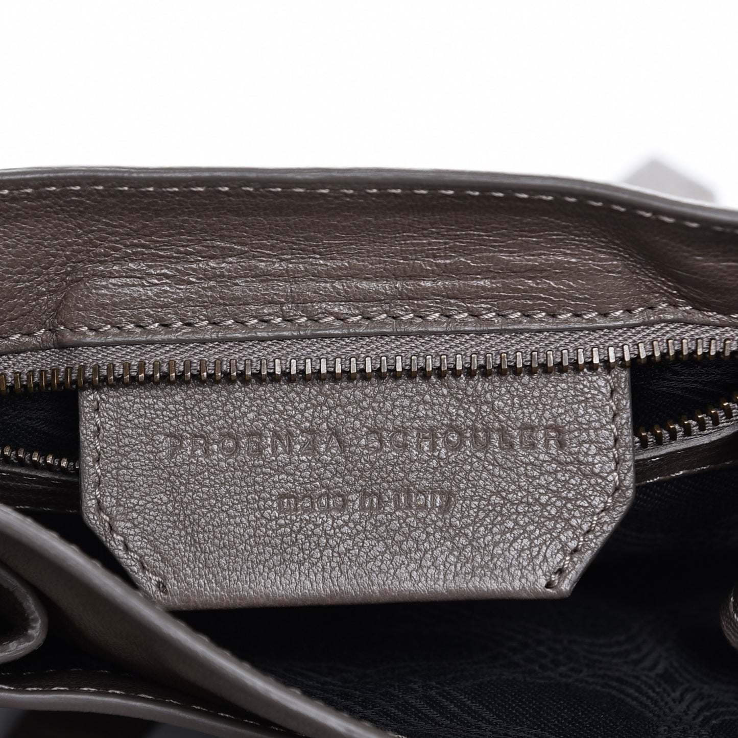 Lambskin PS1 Mini Pouch Messenger Smoke