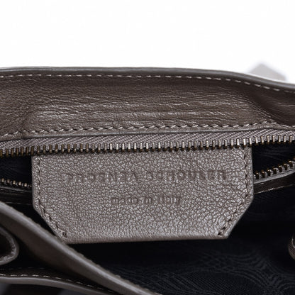 Proenza Schouler Lambskin PS1 Mini Pouch Messenger Smoke 6 of 9