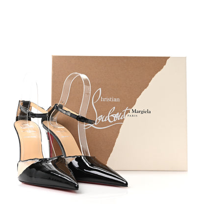 Christian Louboutin X MAISON MARGIELA Patent Bilougiela 25 Pumps 36.5 Black 8 of 8