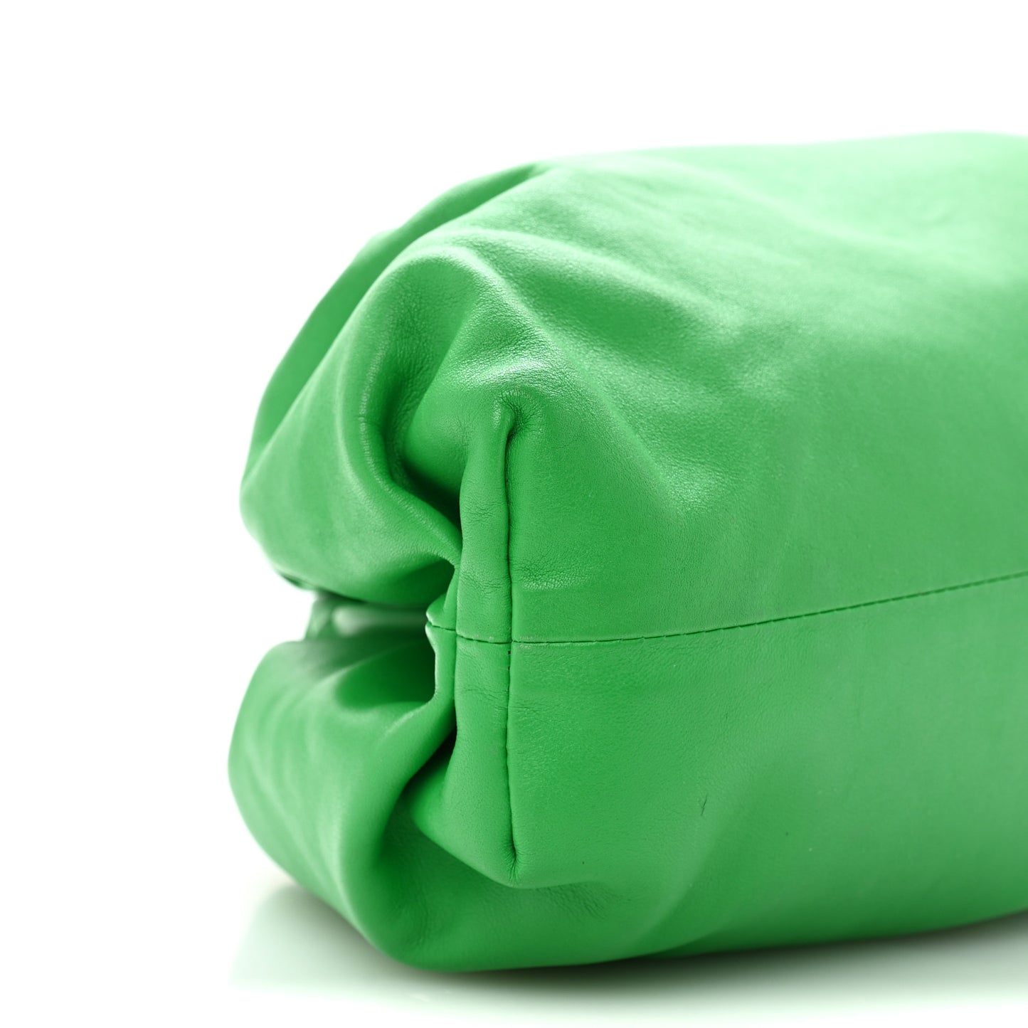 Smooth Butter Calf The Pouch Oversized Clutch Parakeet