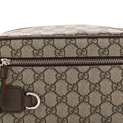 Gucci GG Supreme Medium Toiletry Case Beige Dark Brown 8 of 10