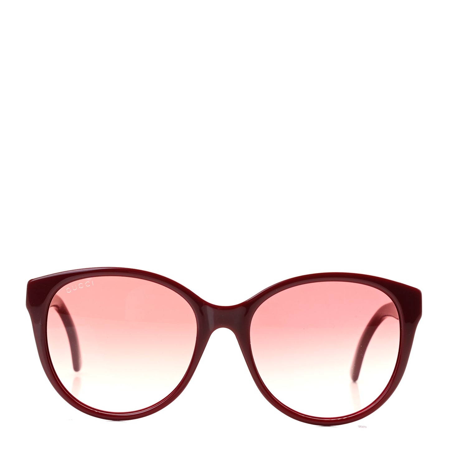 Cat Eye GG0163S Sunglasses Burgundy