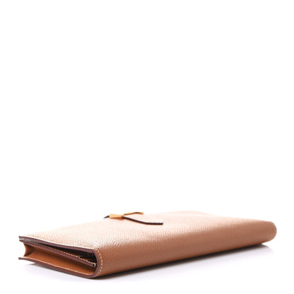 Hermes Epsom Bearn Gusset Wallet Gold 4 of 11