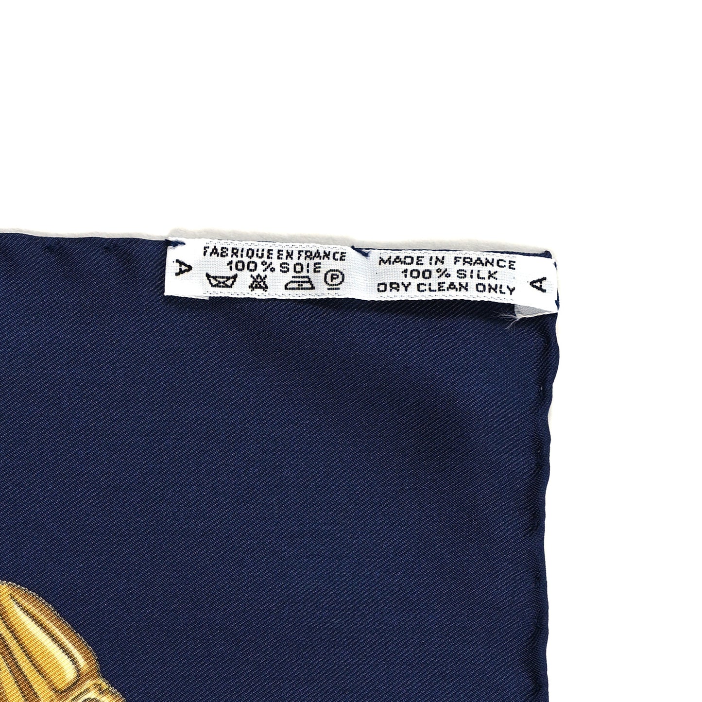 Silk Mousseline Les Cavaliers D'Or Scarf 90