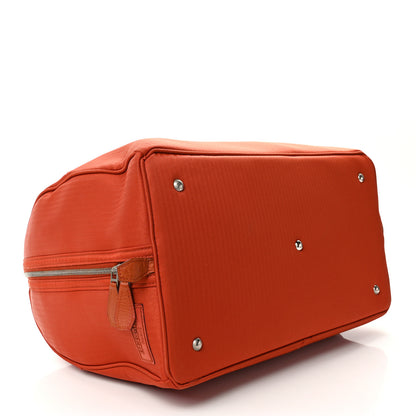 Hermes Buffle Toile Sac A Chien TouTou Brique Potiron 4 of 16