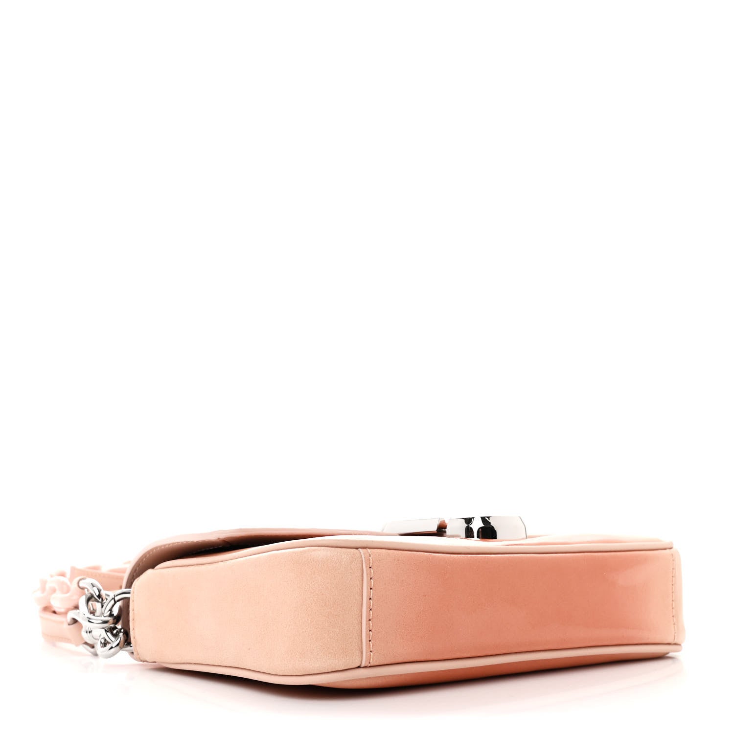 Marc Jacobs Patent Calfskin The J Marc Shoulder Bag Rose 4 of 10