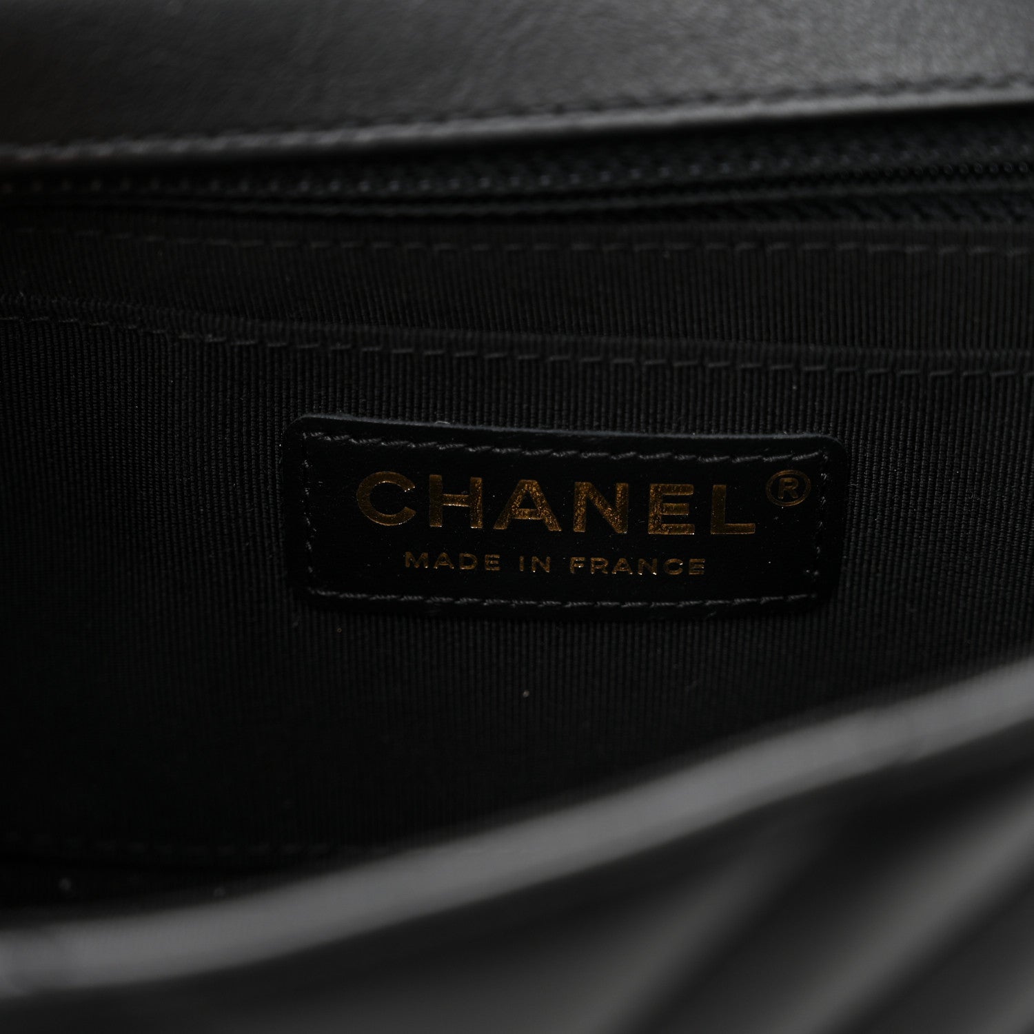 Chanel Calfskin Chevron Quilted Mini Statement Flap Black 6 of 11