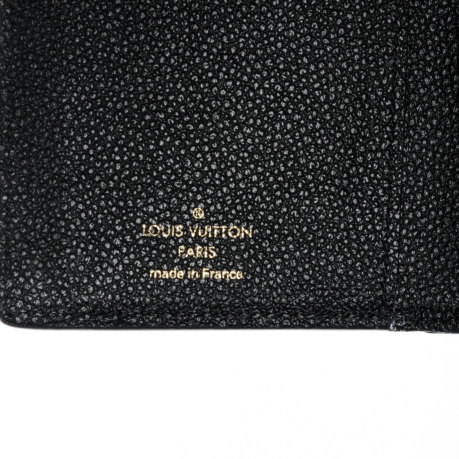 Louis Vuitton Empreinte Compact Curieuse Wallet Black 6 of 6