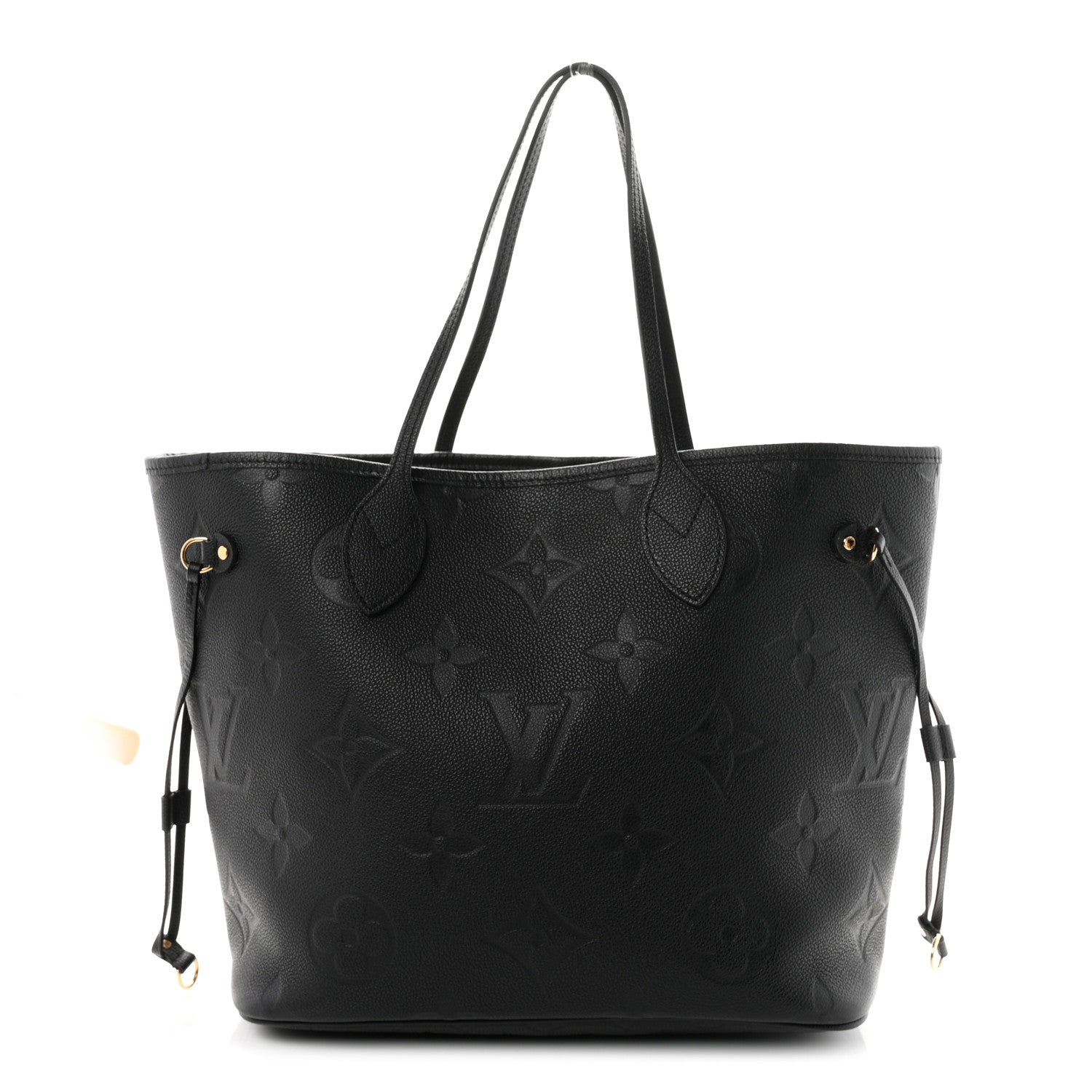 Louis Vuitton Empreinte Monogram Giant Neverfull MM Black 1 of 10