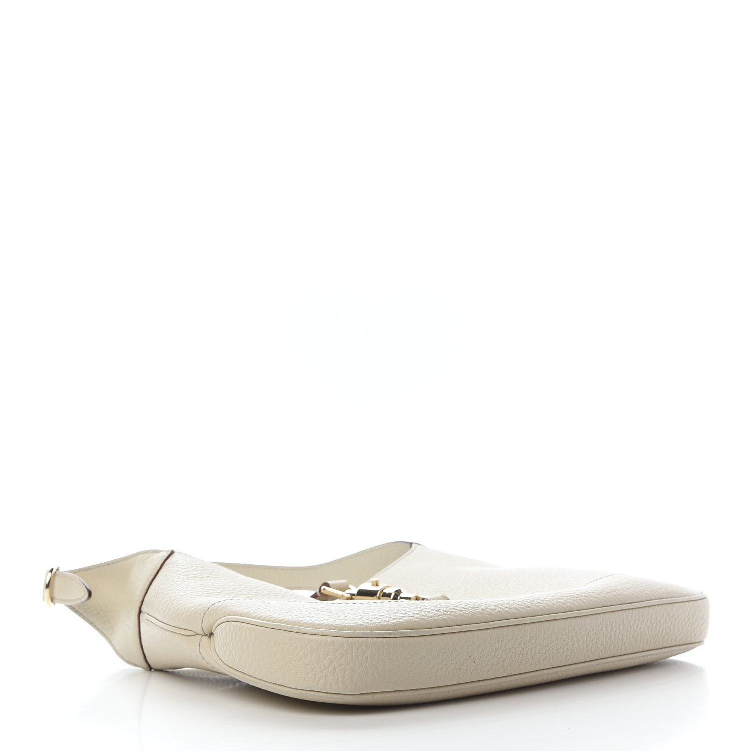 Gucci Calfskin Small Jackie O Hobo White 3 of 10