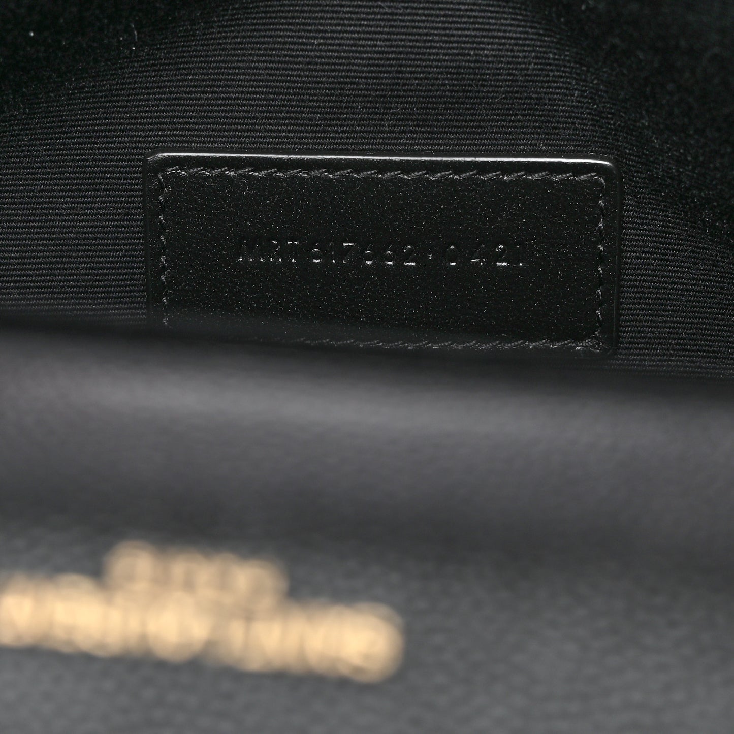 Grain De Poudre Matelasse Chevron Monogram Envelope Clutch Black