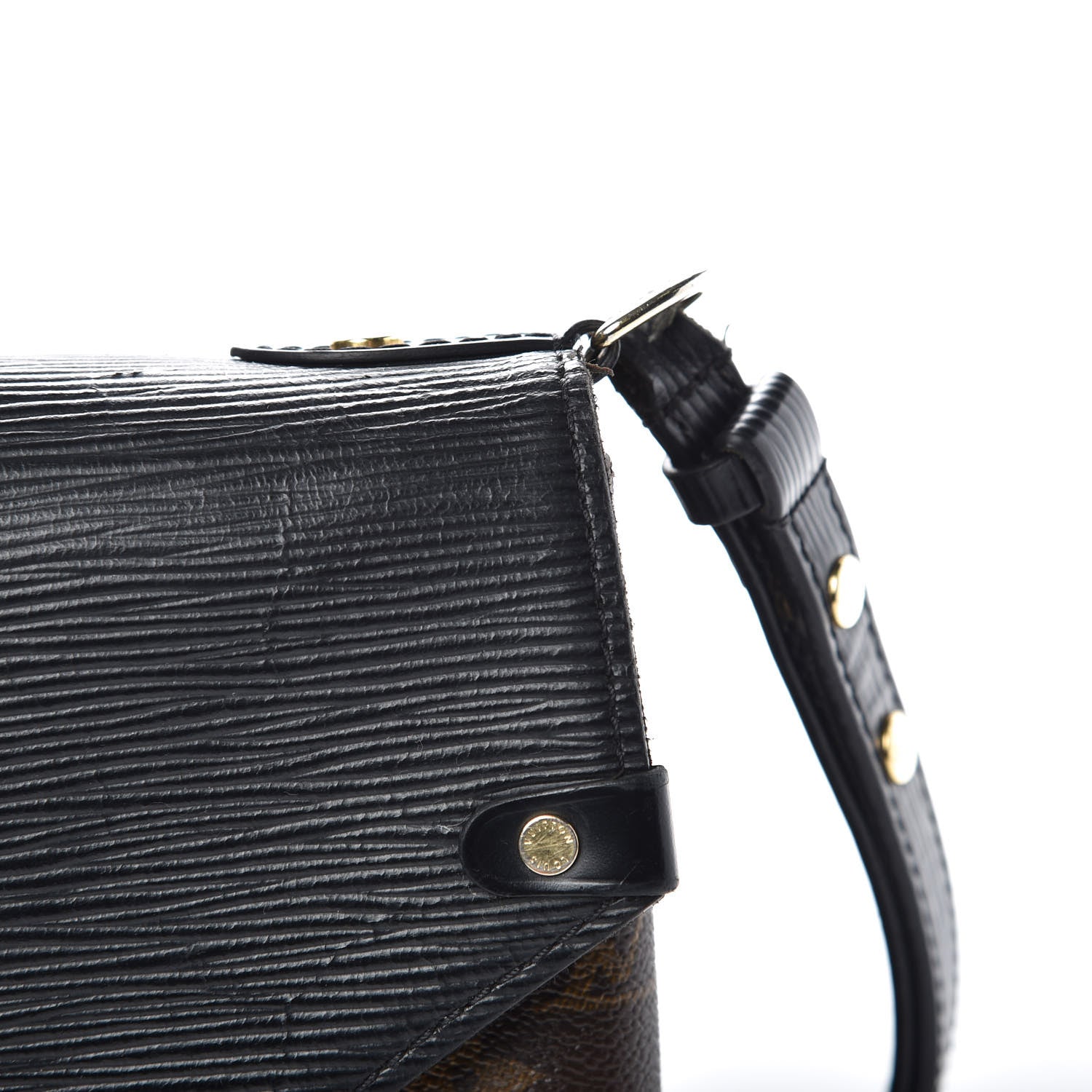 Louis Vuitton Epi Monogram Saint Michel Black 7 of 13