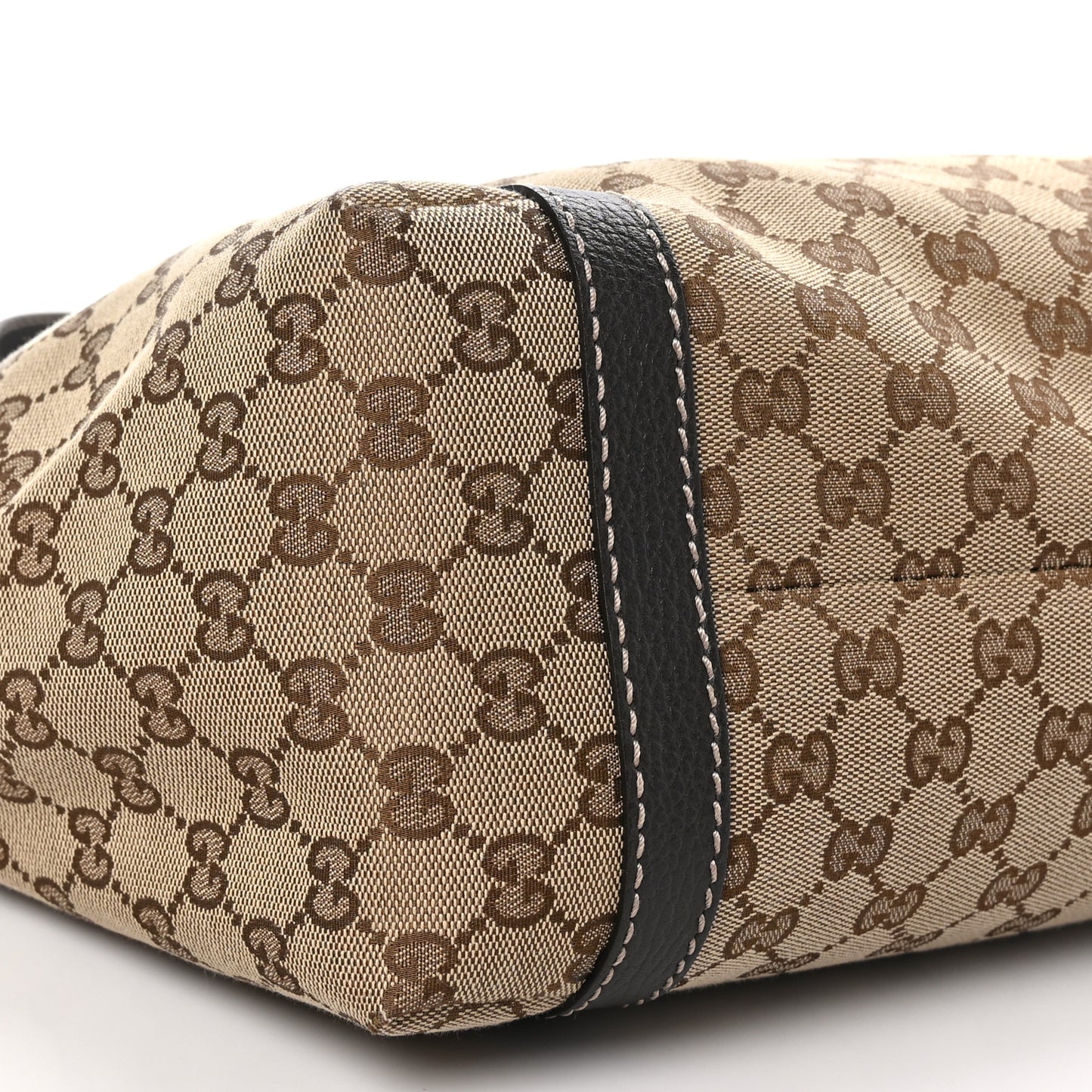 Monogram New Ladies Tote Dark Brown