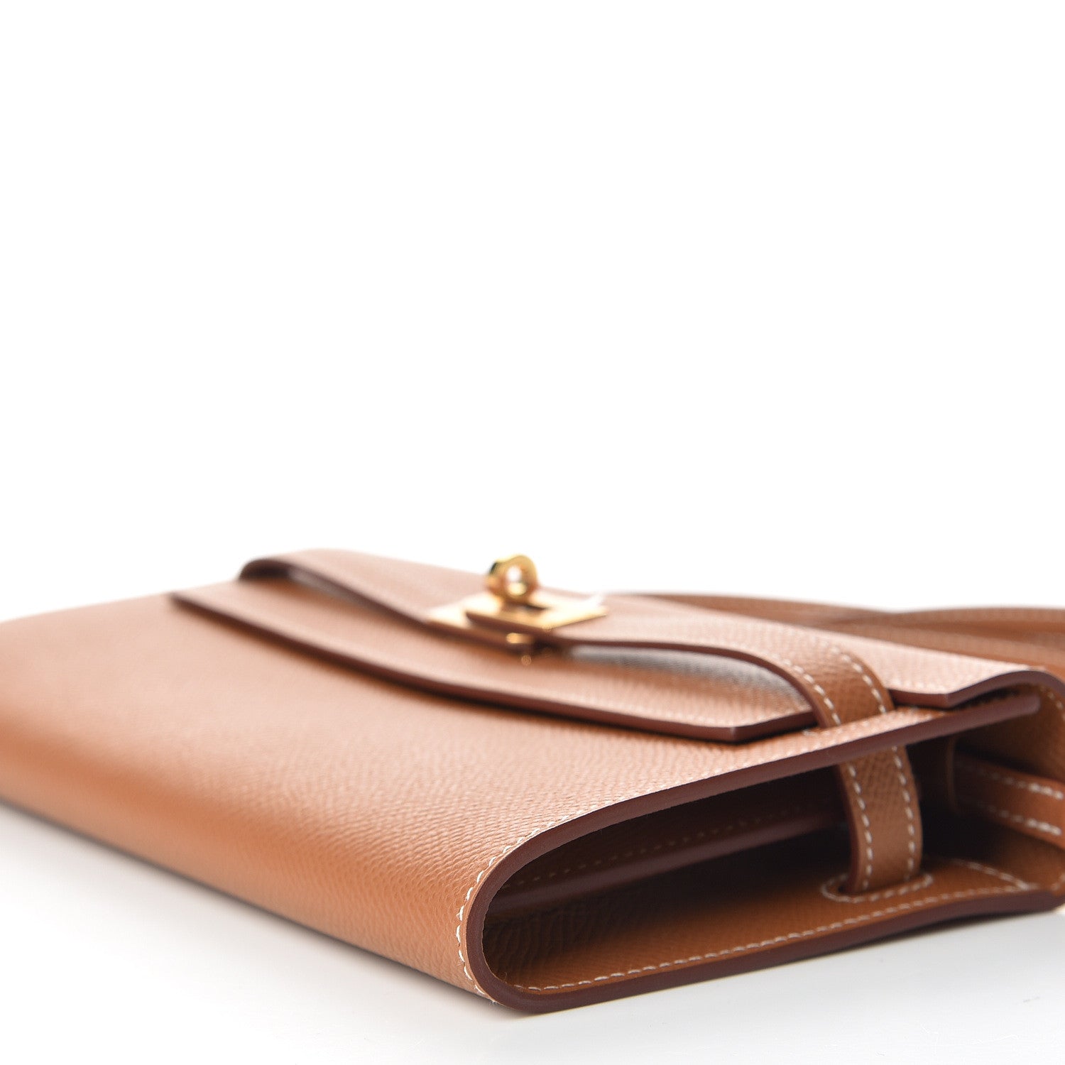 Hermes Epsom Kelly Wallet To Go Gold 6 of 9
