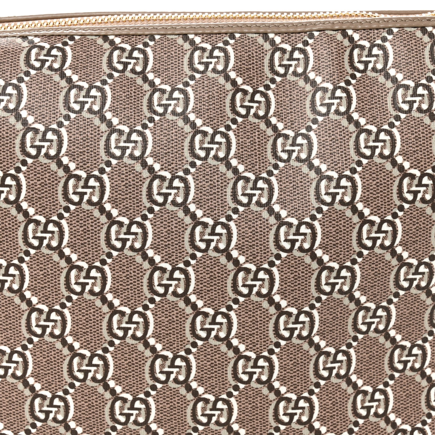 GG Shadow Monogram Super Mini Ophidia Shoulder Bag Taupe