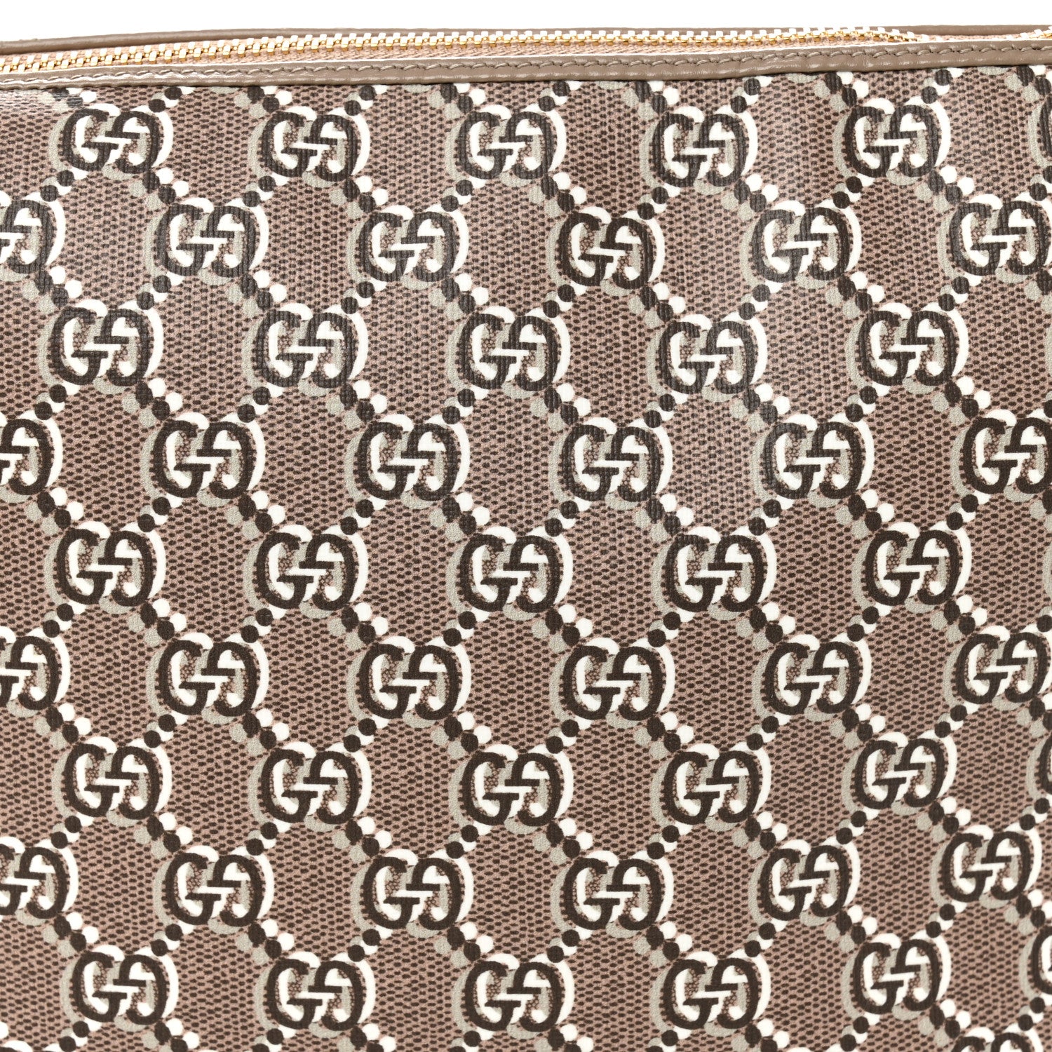 Gucci GG Shadow Monogram Super Mini Ophidia Shoulder Bag Taupe 8 of 10