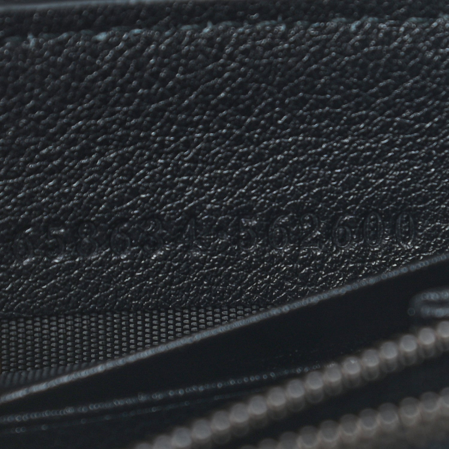 Gucci Wonka Grain Calfskin Diana Continental Wallet Black 7 of 7