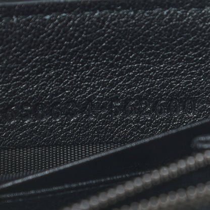 Gucci Wonka Grain Calfskin Diana Continental Wallet Black 7 of 7