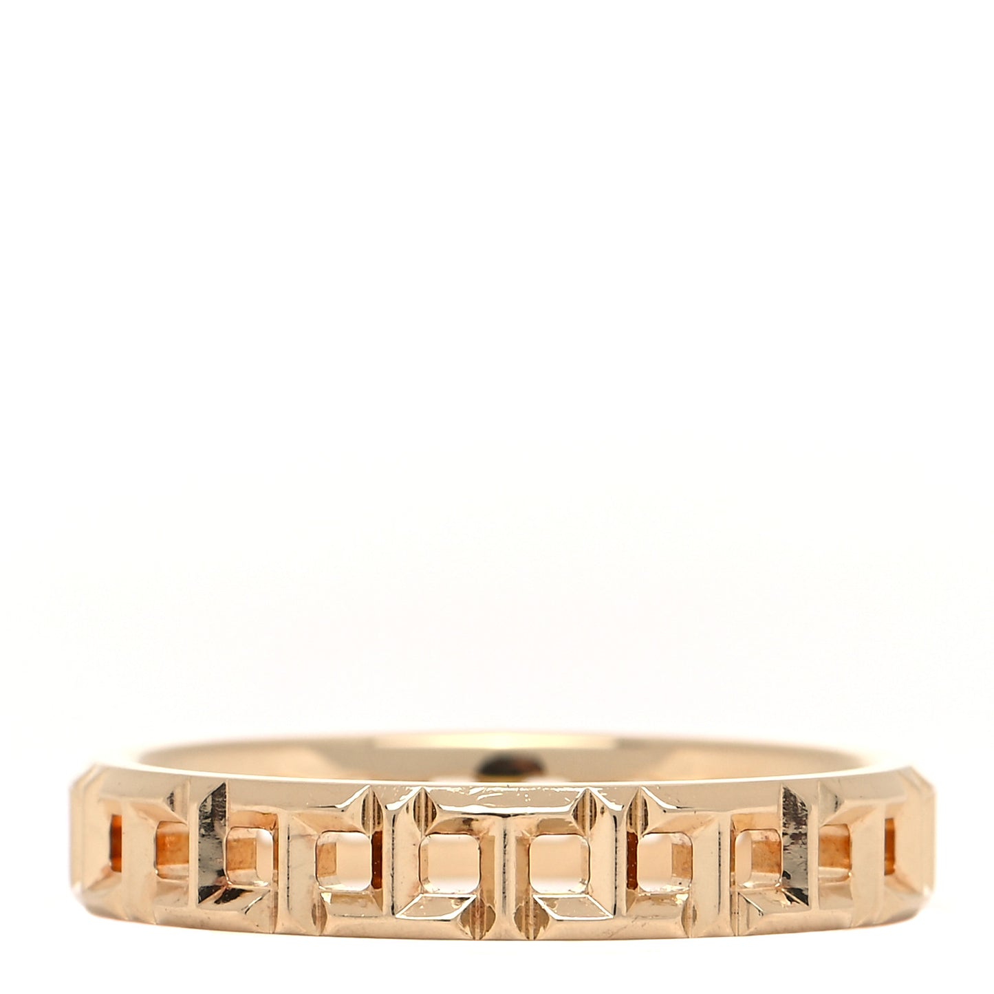 18K Yellow Gold T True Narrow Ring 52 6