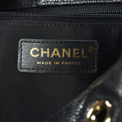 Chanel Caviar Quilted Large Shopping Tote Black 6 of 10