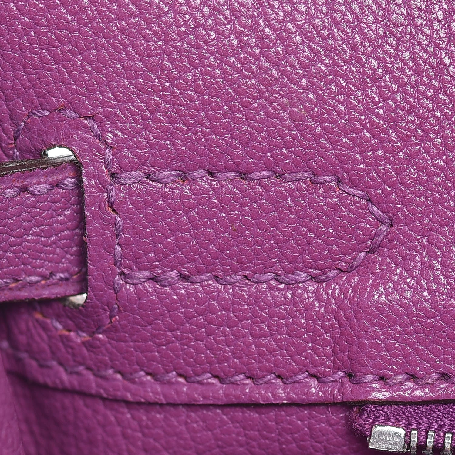 Hermes Chevre Mysore Birkin 25 Cyclamen 11 of 43