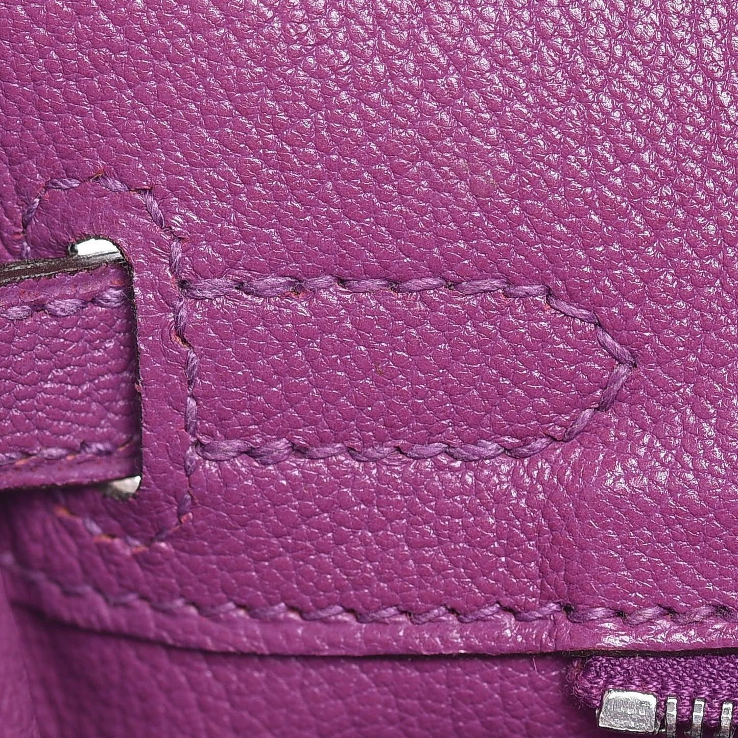 Chevre Mysore Birkin 25 Cyclamen