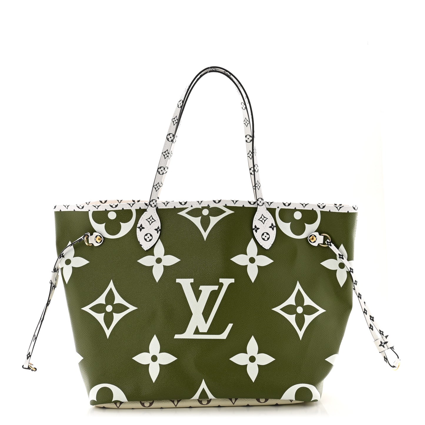 Monogram Giant Neverfull MM Kaki