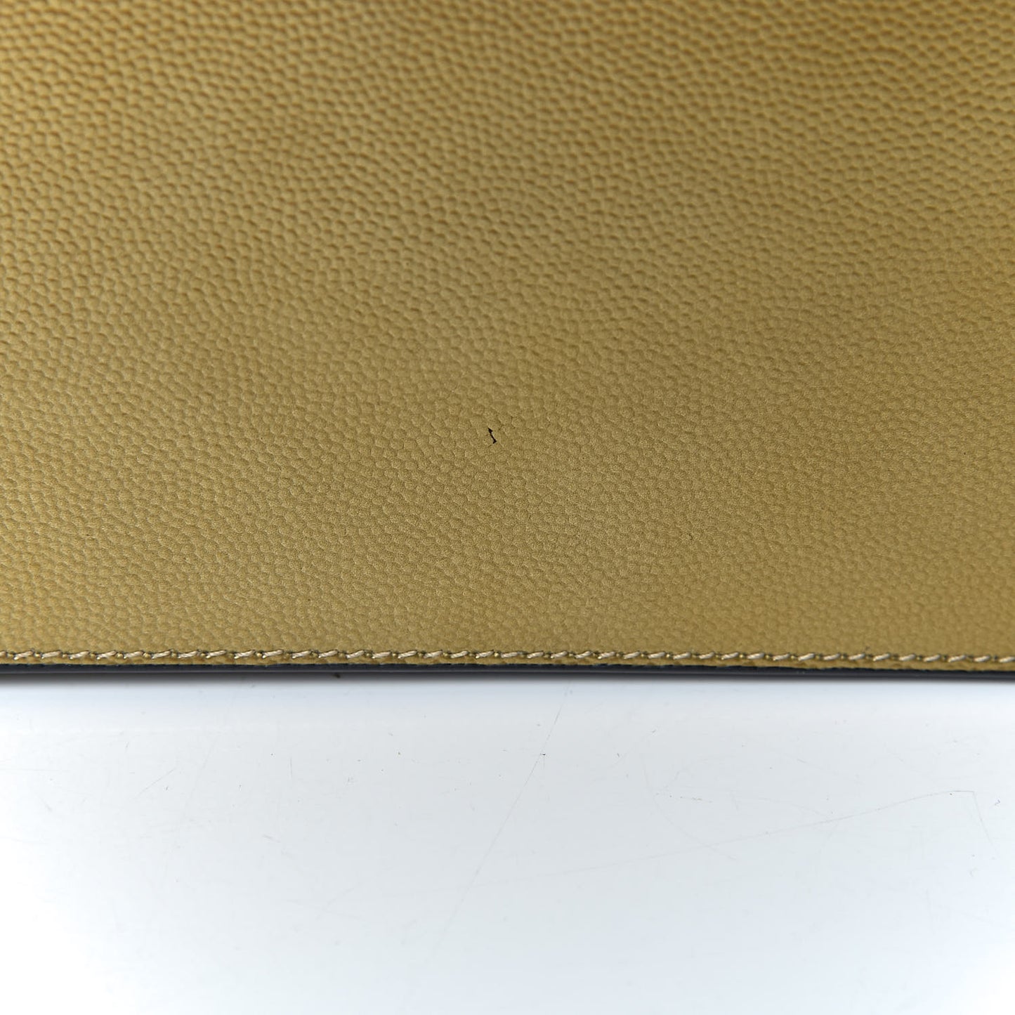 Metallic Grain De Poudre Kate Monogram Tassel Chain Wallet Gold