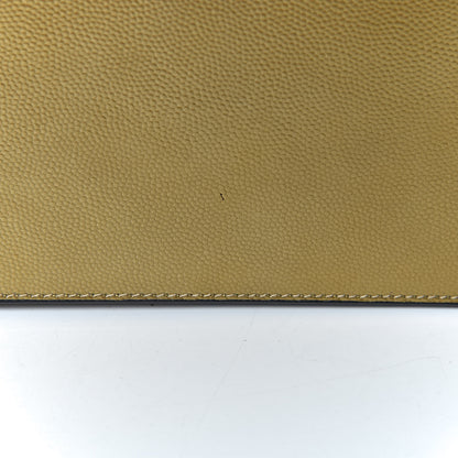 Saint Laurent Metallic Grain De Poudre Kate Monogram Tassel Chain Wallet Gold 10 of 11